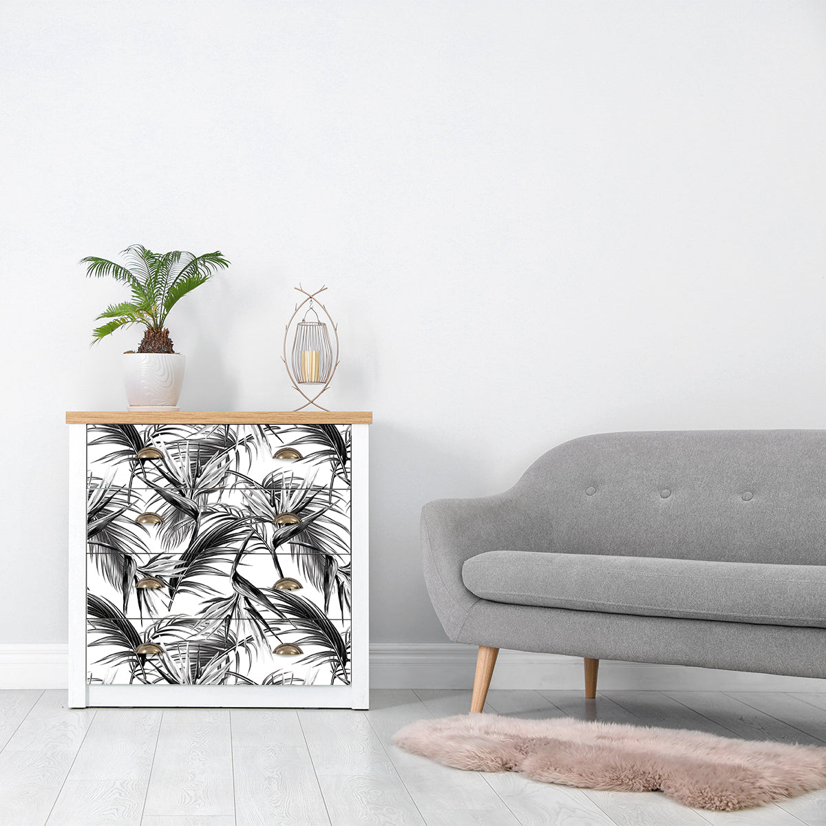 Vinilo Tropical para Muebles Modelo 1302