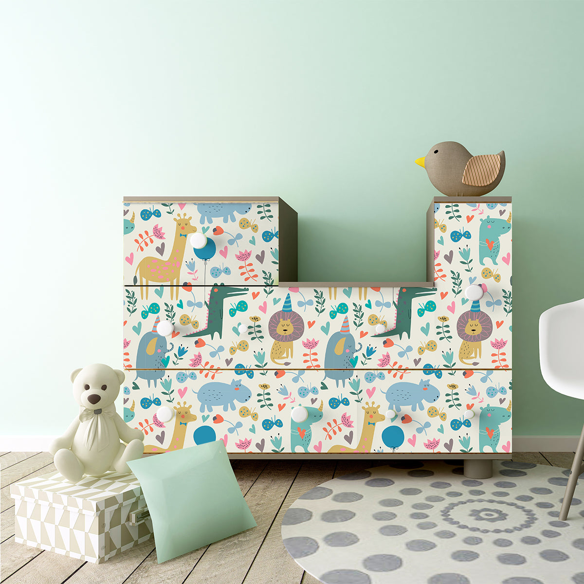 Vinilo para Muebles Animales de festejo - MI037