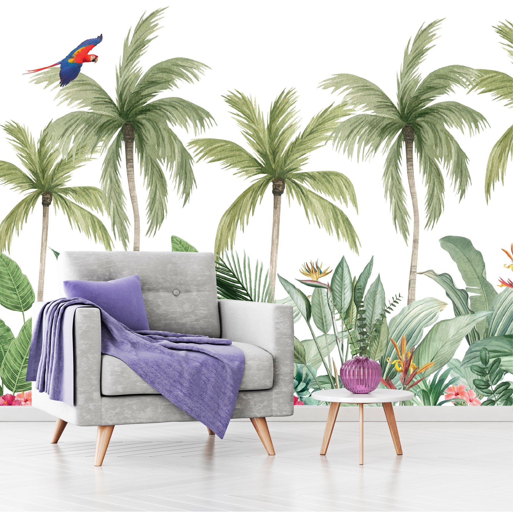 Mural Palemeras Tropicales - MT571