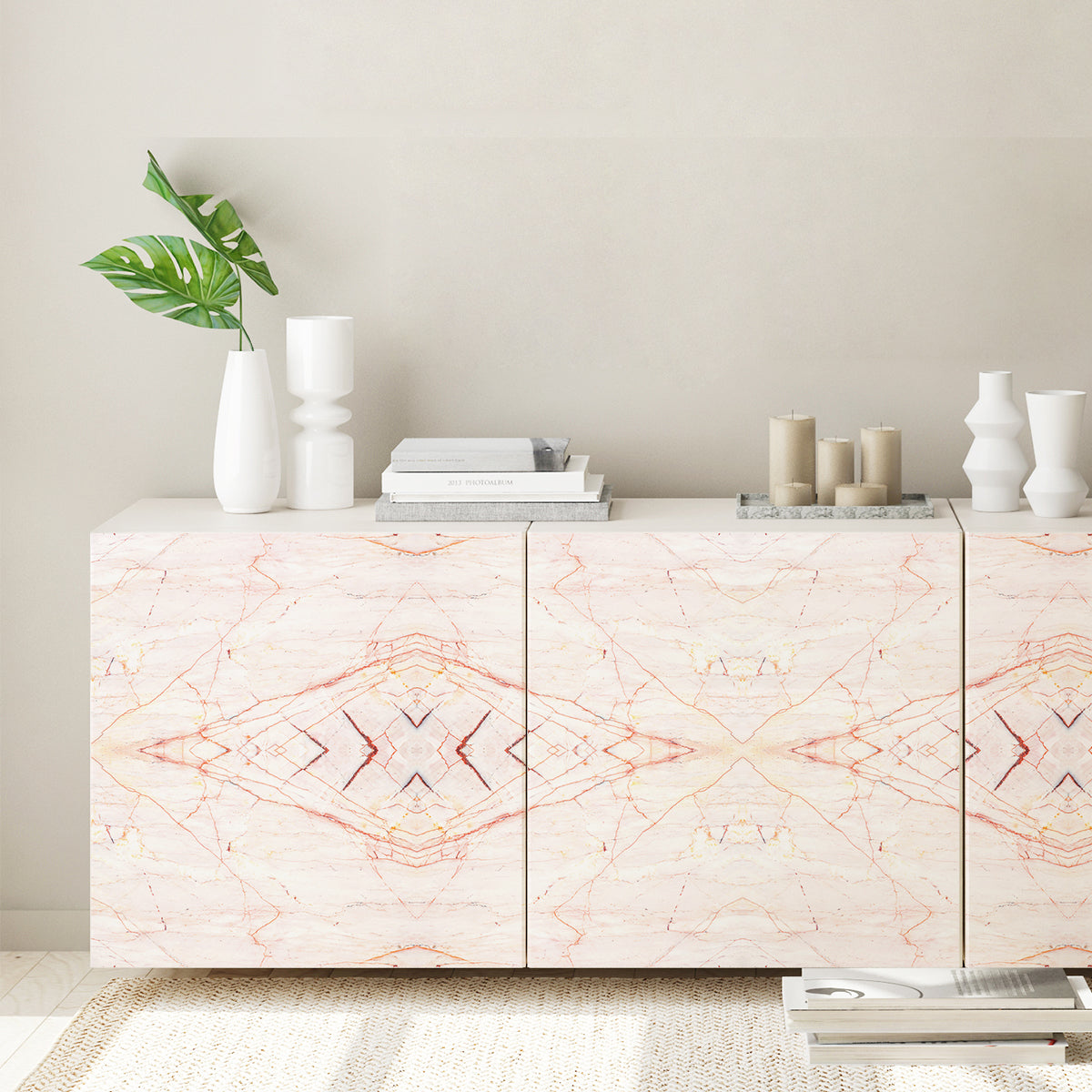 Vinilo Autoadhesivo Simil Marmol - 100x100cm - MM3190