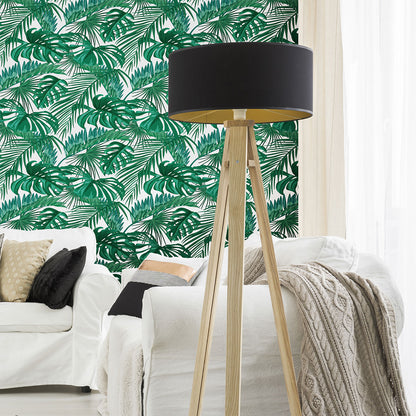 Vinilo Mate Hojas Tropicales Mod 324
