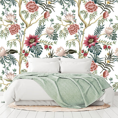 Vinilo Mate Tropical Flores Silvestres 106