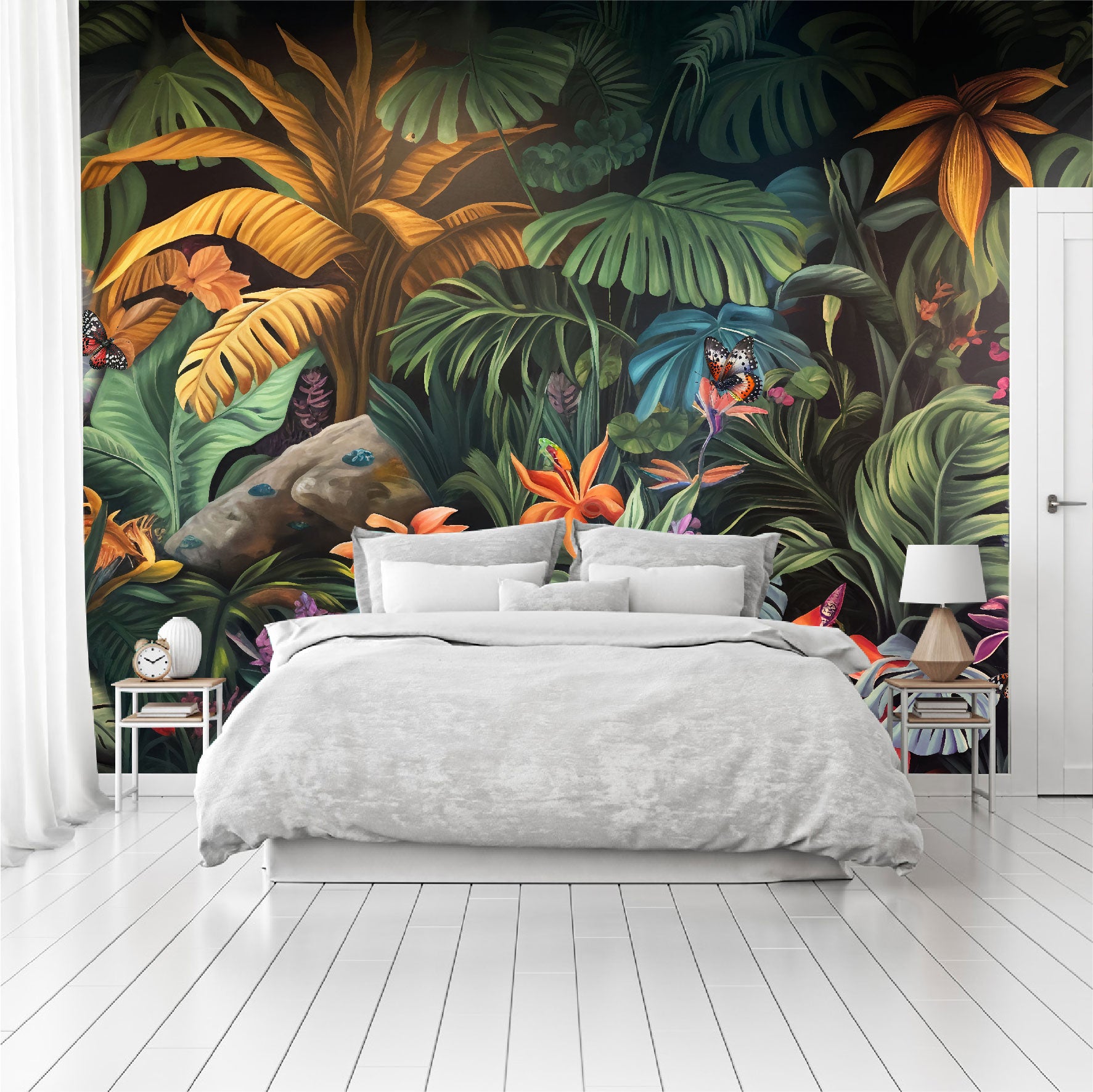 Mural Hojas Tropicales - MT407