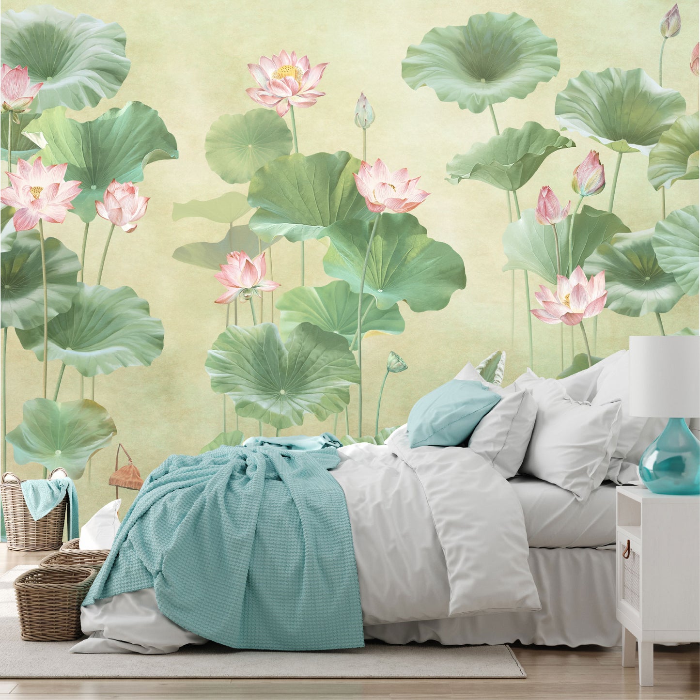 Mural Amanecer en Loto - MT564