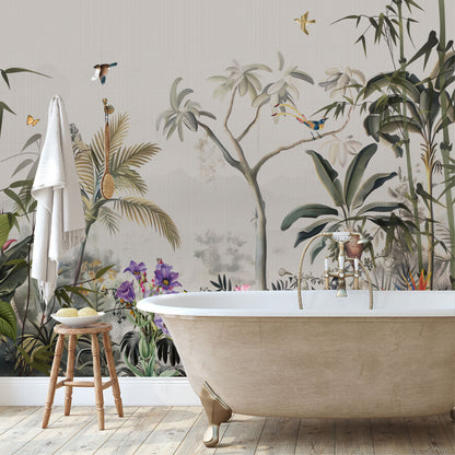 Mural Tropical Selva Vintage  - MT579