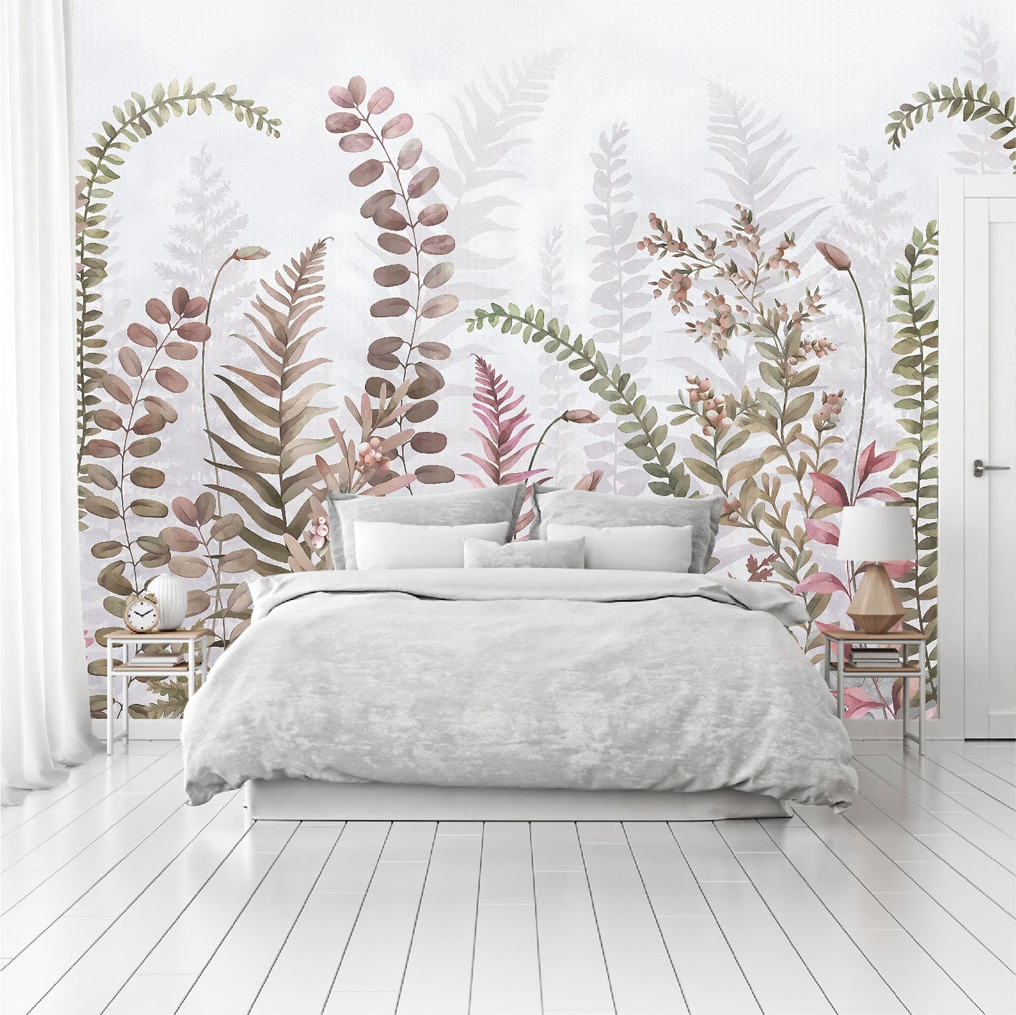 Mural Hojas Tropicales - MT378