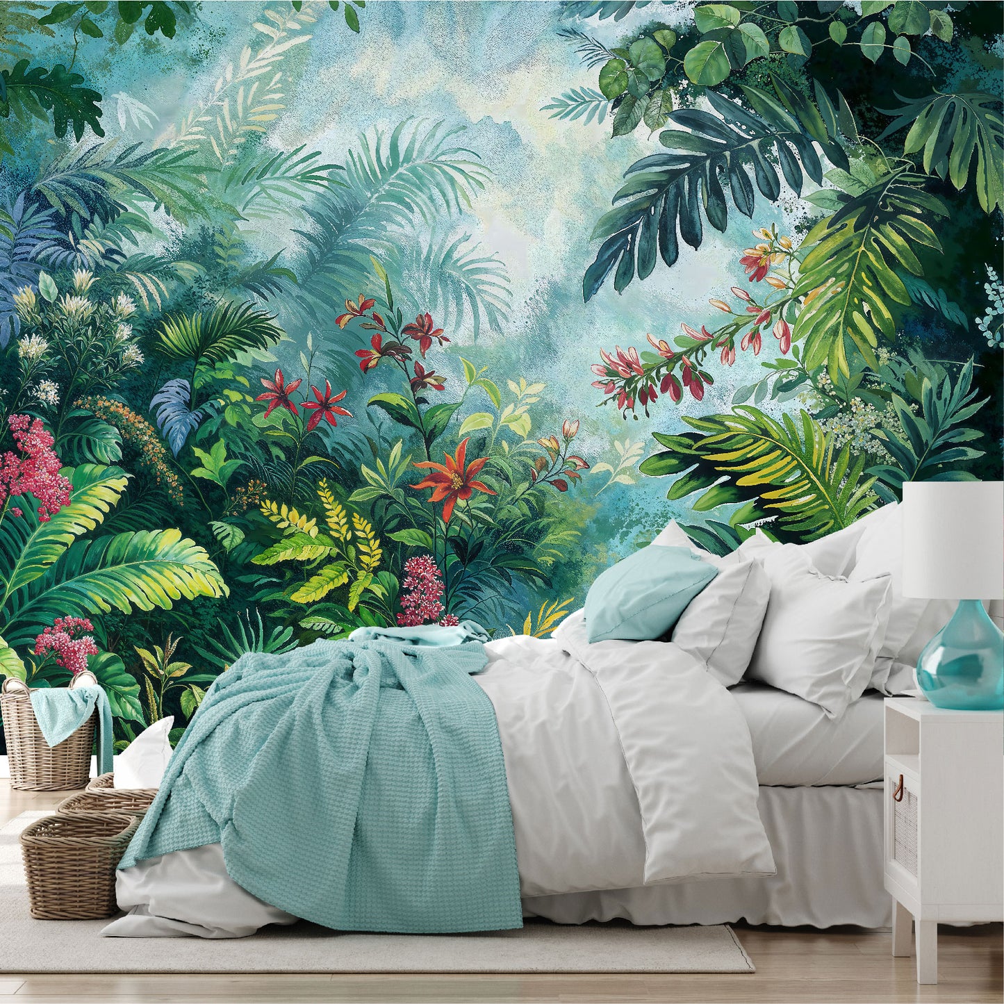 Mural Tropical Jungla Vibrante - MT555