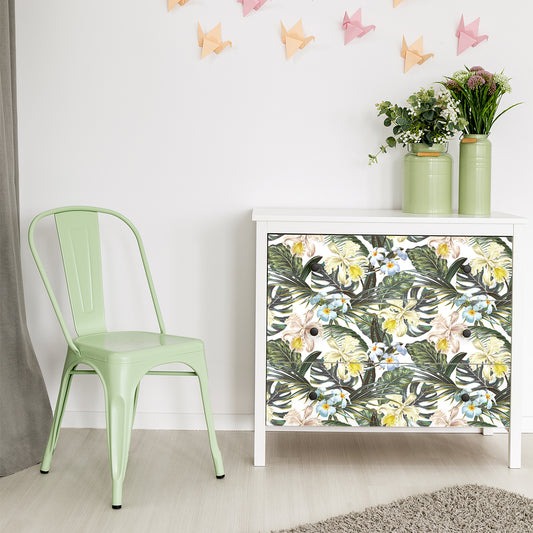 Vinilo Tropical para Muebles Modelo 1297