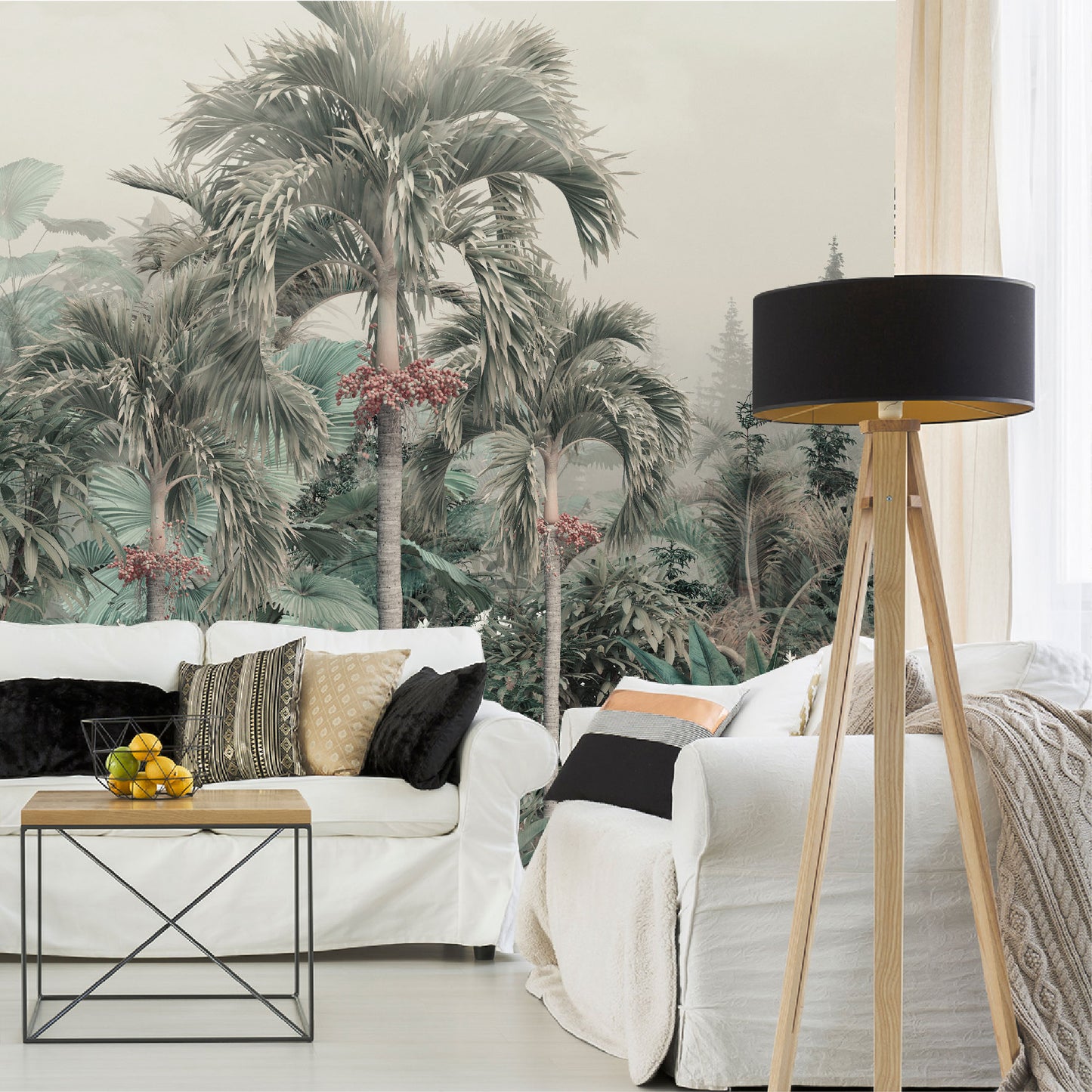 Mural Tropical Jungla Escondida - MT193