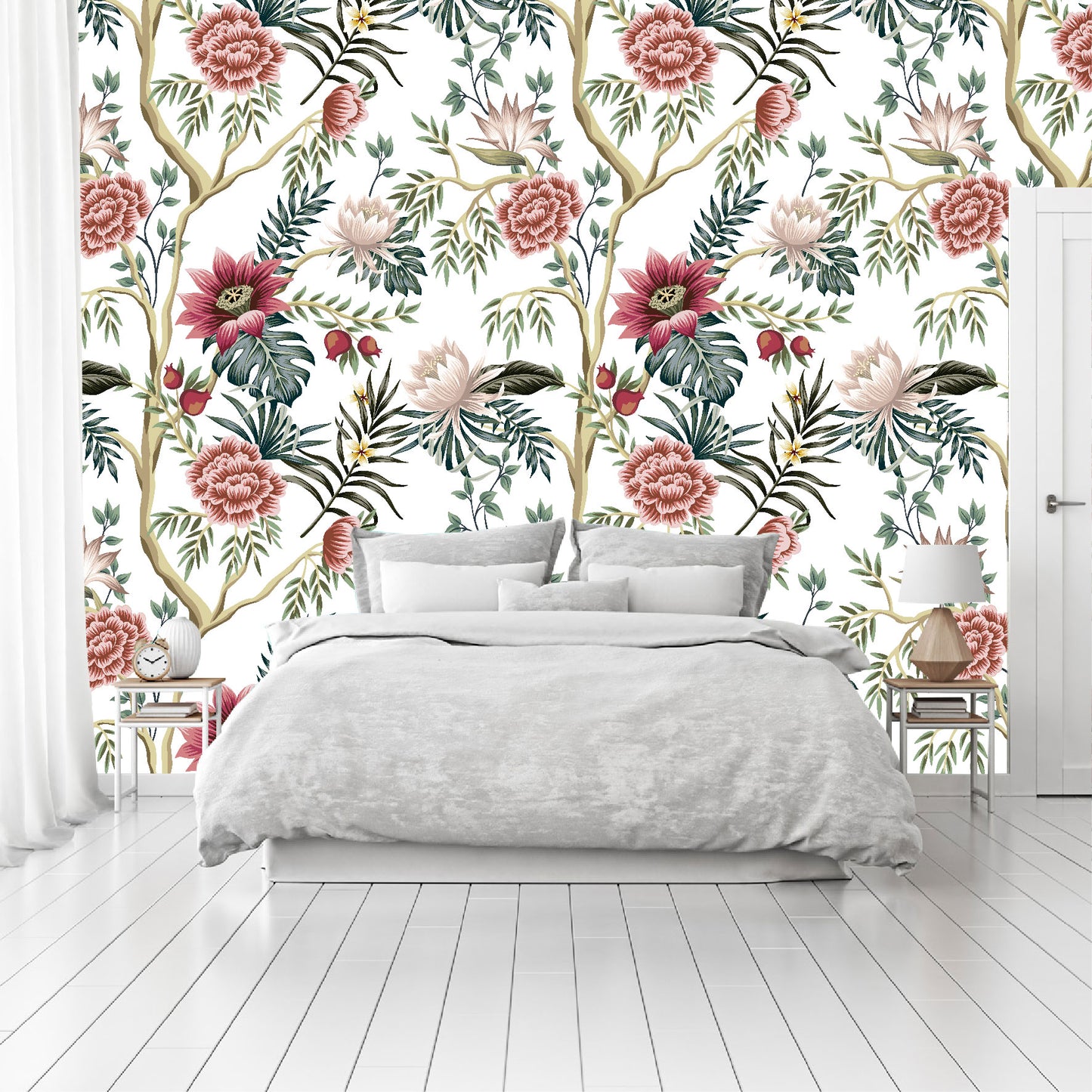 Vinilo Mate Tropical Flores Silvestres 106
