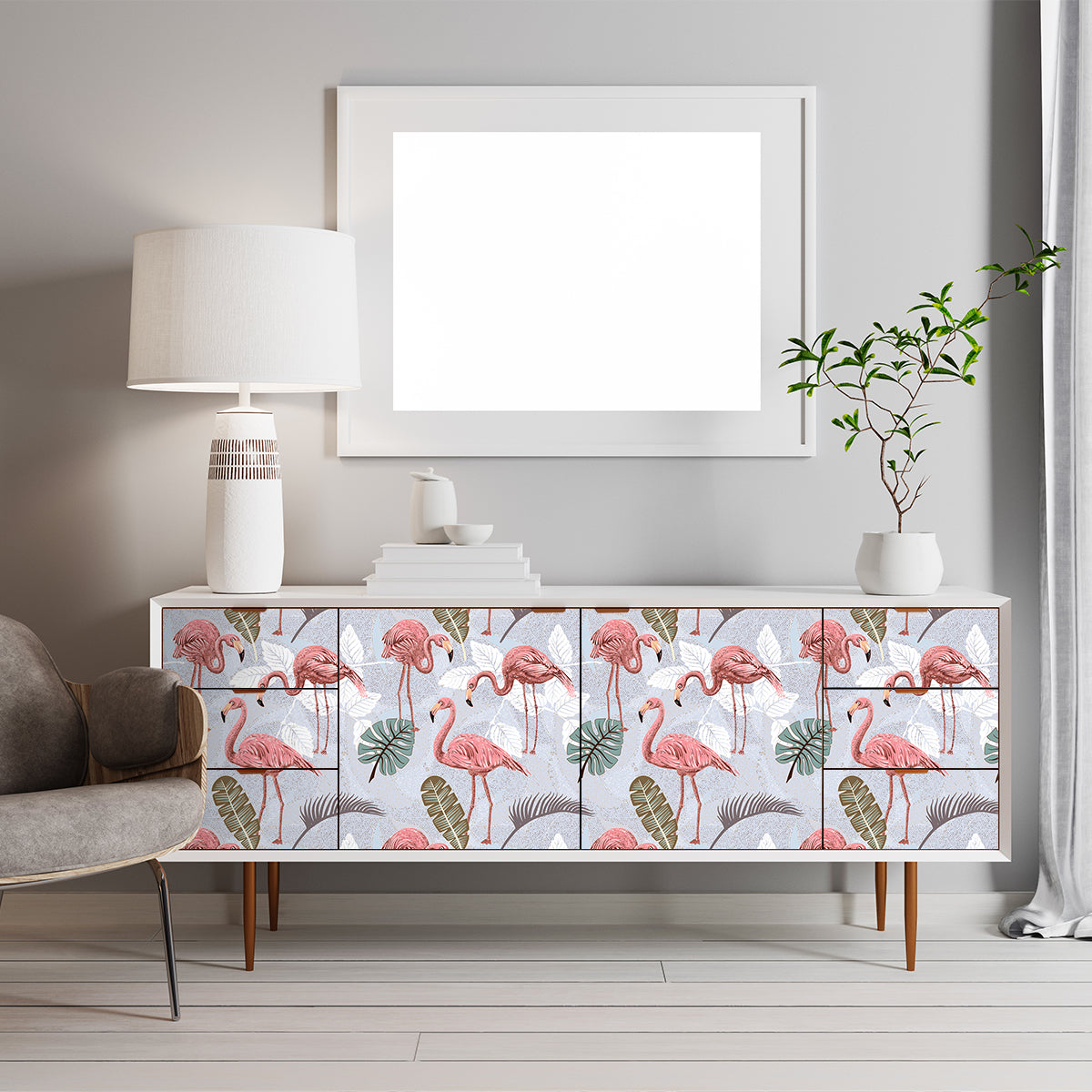 Vinilo Tropical para Muebles Modelo 732