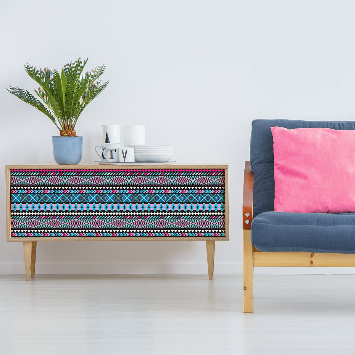 Vinilo para Muebles Étnico - MET2259