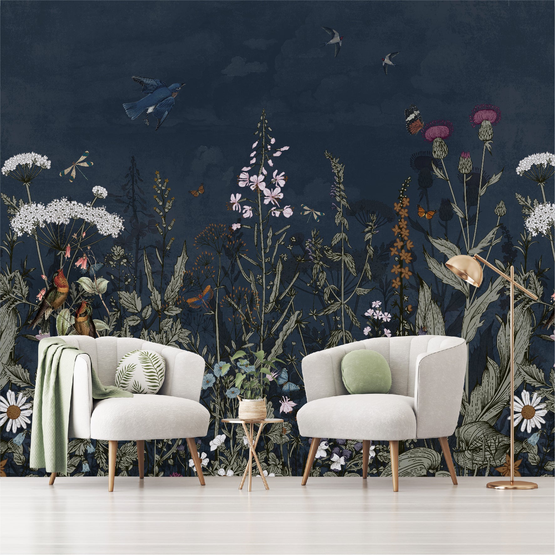 Mural Jardín Nocturno - MT279