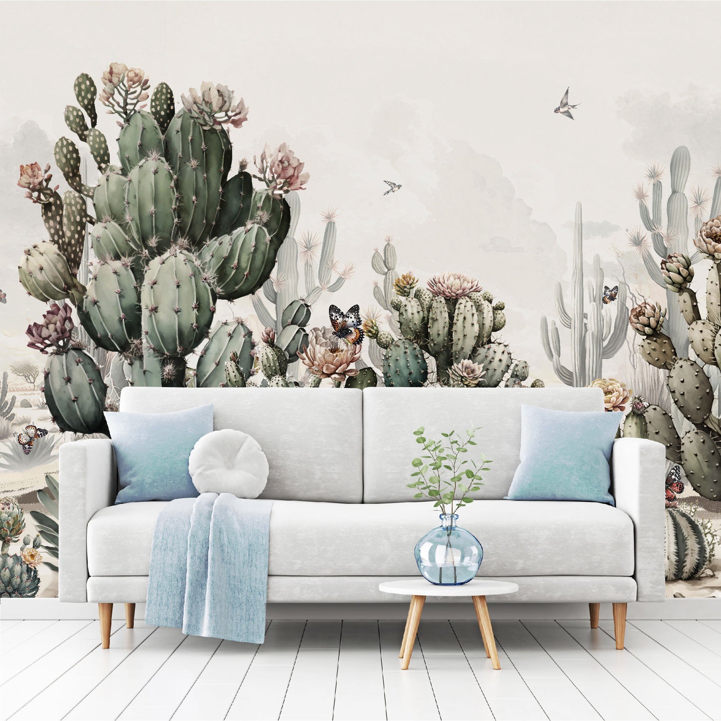 Mural Tropical Cactus - MT393