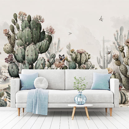 Mural Tropical Cactus - MT393