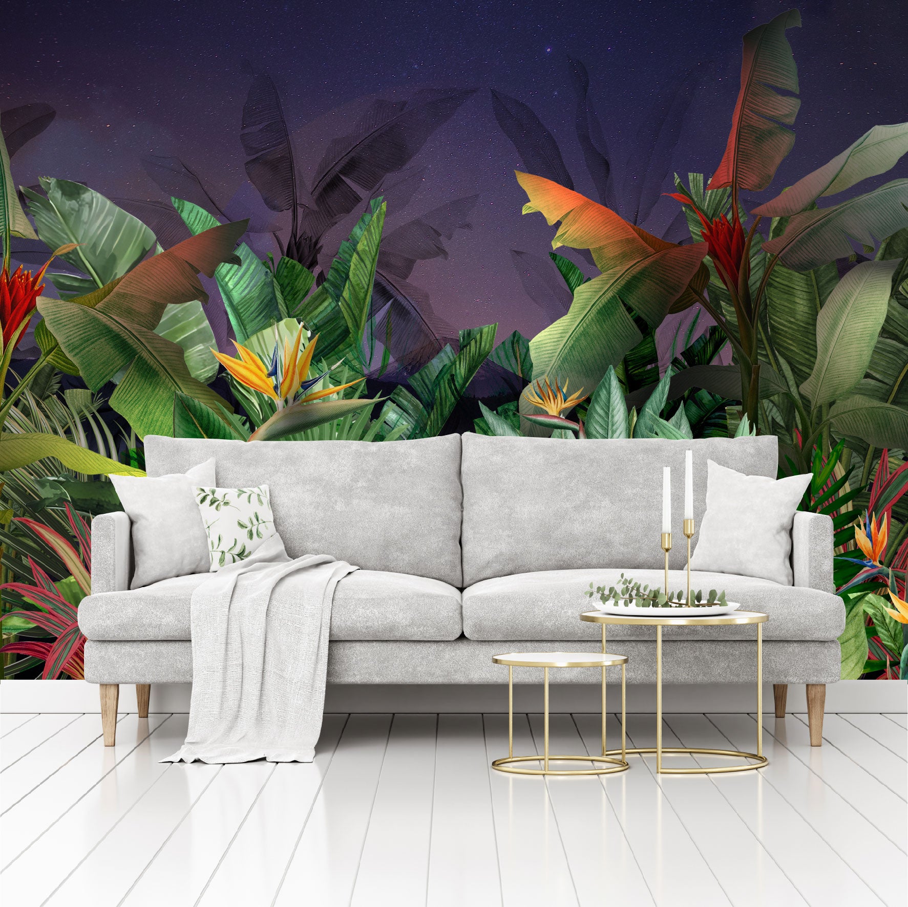 Mural Selva Nocturna - MT410