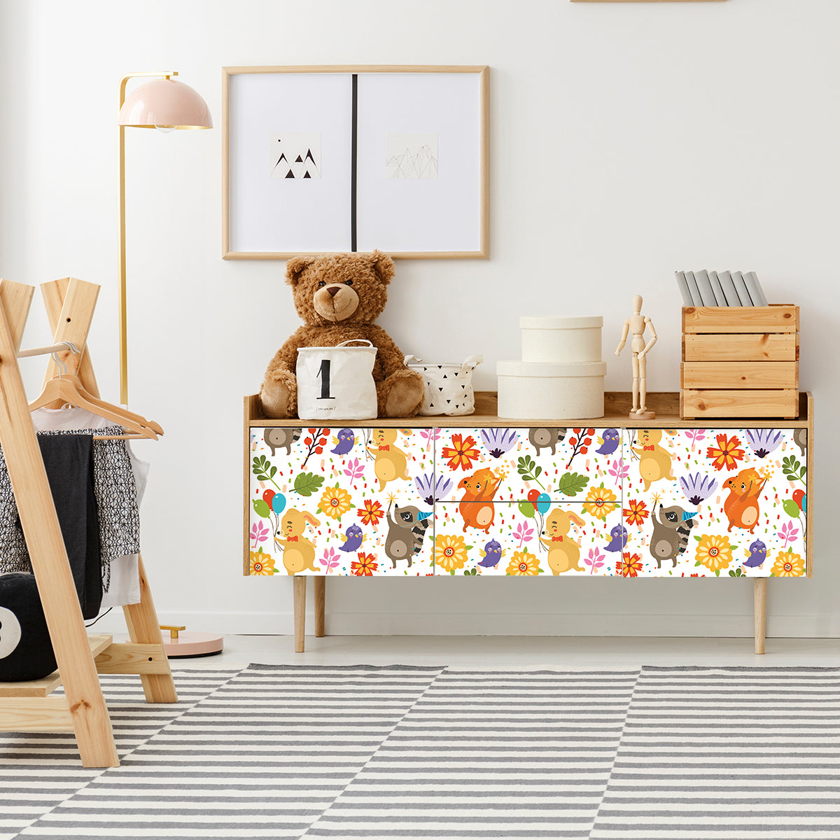 Vinilo para Muebles Animales en los prado - MI121