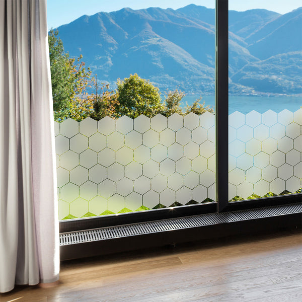 Vinilo Esmerilado Hexagonal 100x60cm  - VE003