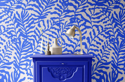 Mural Mate Hojas Azules de Matisse - MT448
