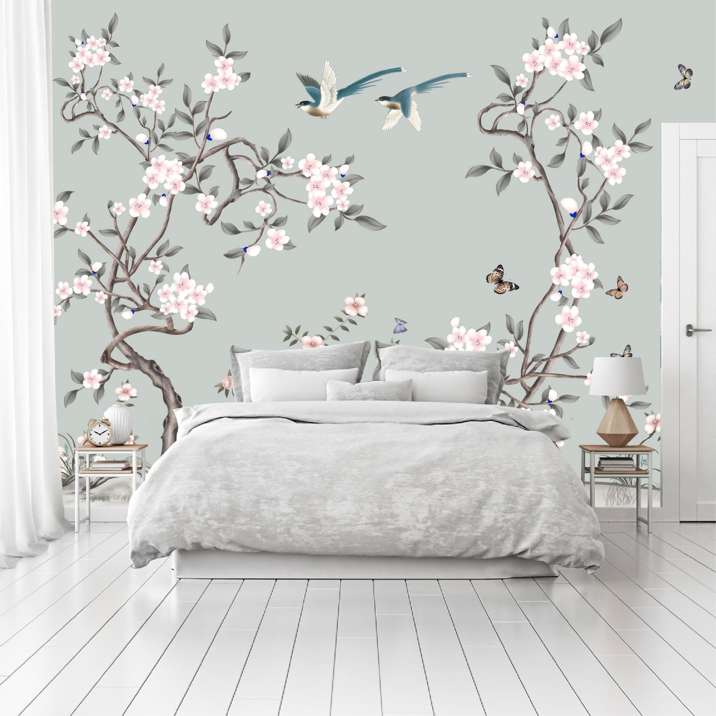 Mural Tropical Floral - MT558