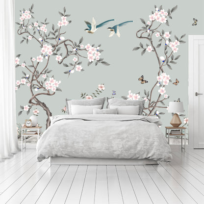 Mural Tropical Floral - MT558
