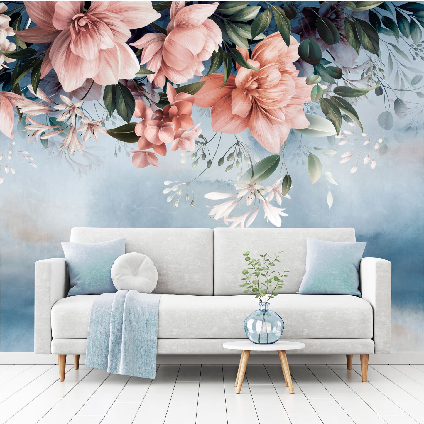 Mural Enredadera de Flores - MT375
