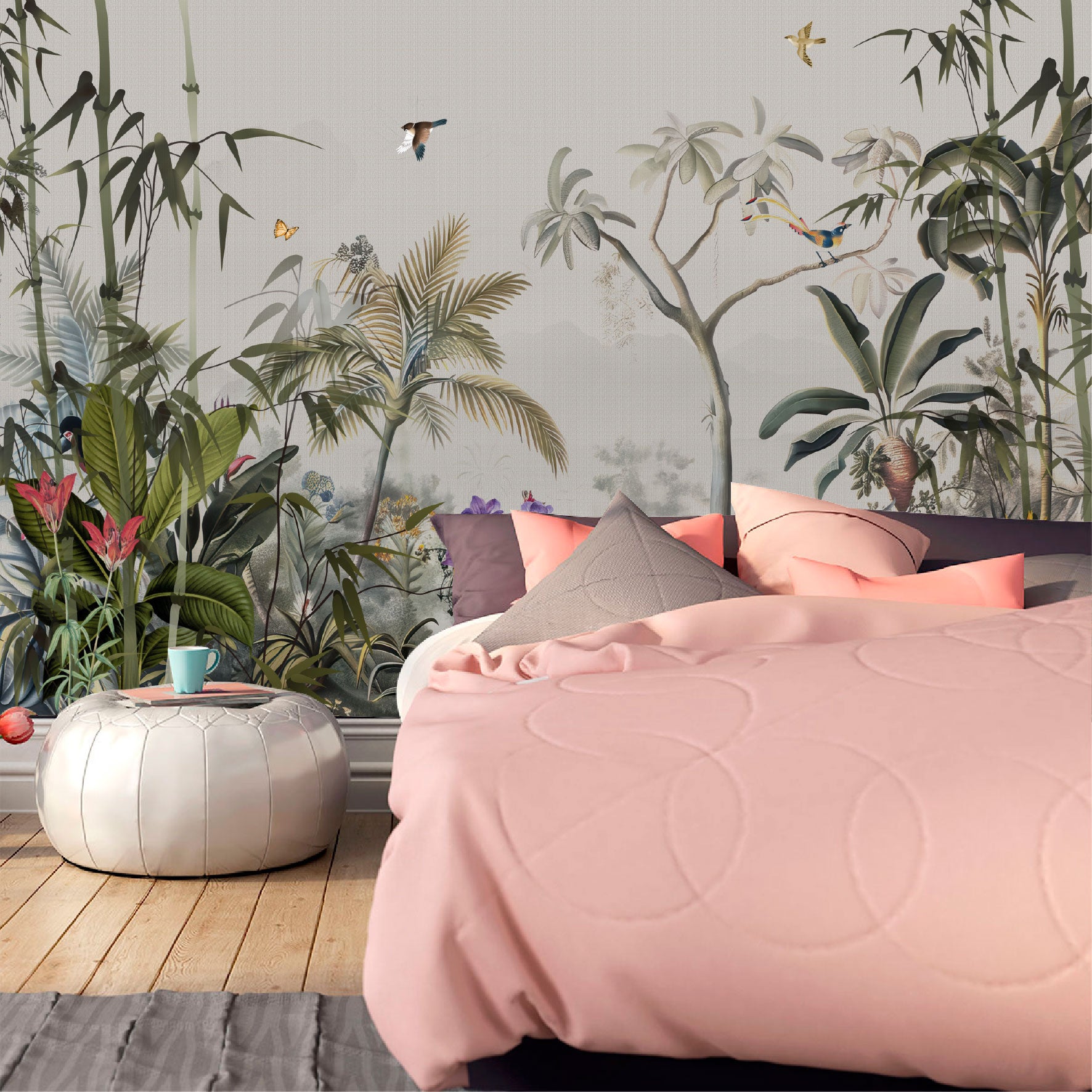 Mural Tropical Selva Vintage  - MT579
