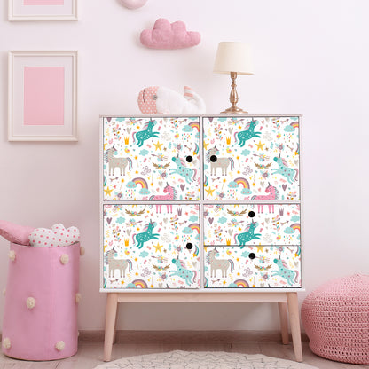 Vinilo para Muebles Unicornios Encantados - MI067