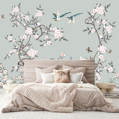 Mural Tropical Floral - MT558