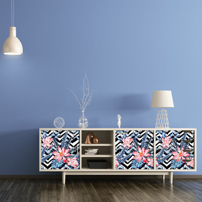 Vinilo Tropical para Muebles Modelo 887