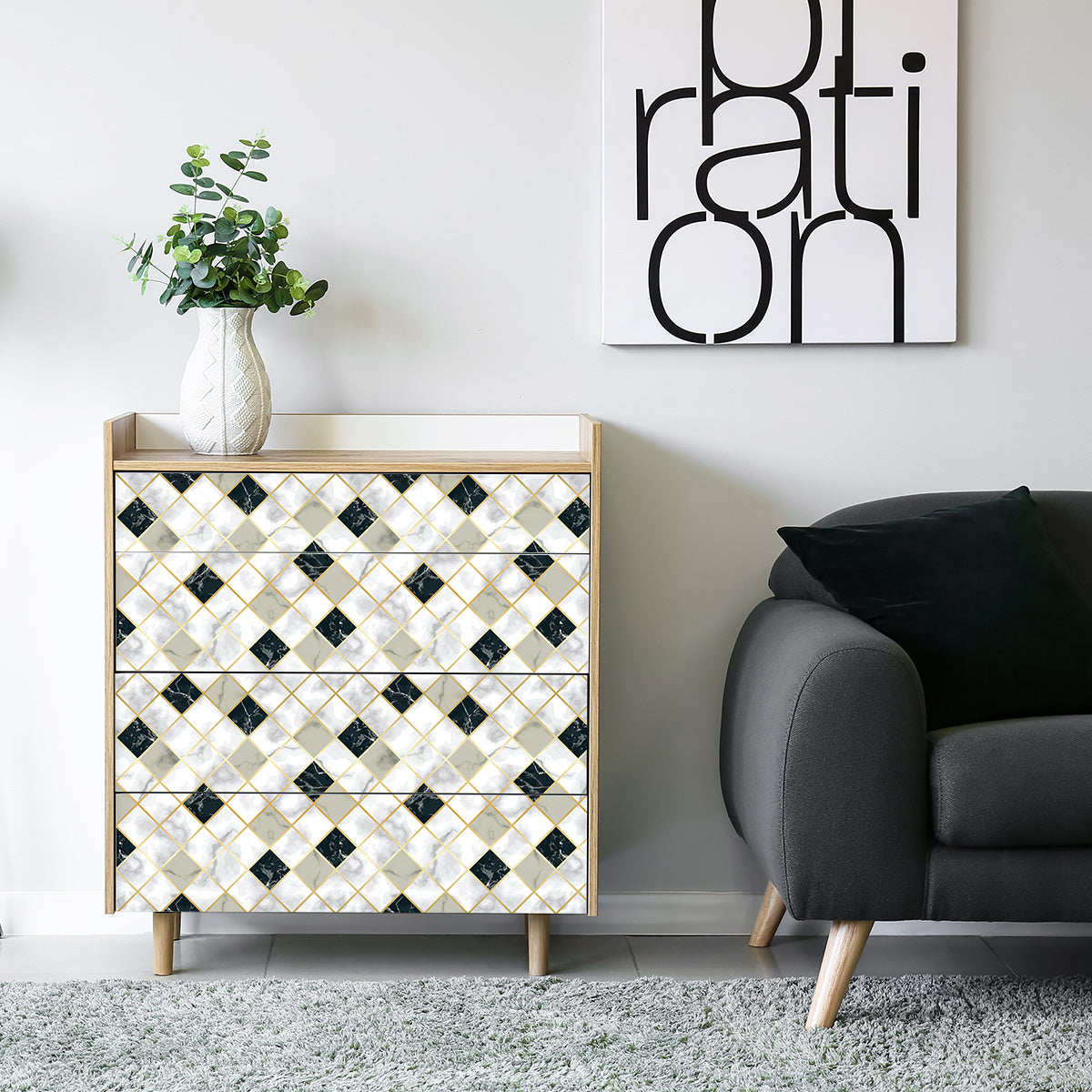 Vinilo para Muebles Escandinavo  - ME3049