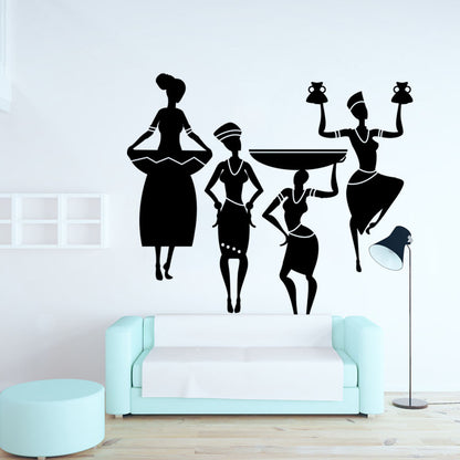 Vinilo Decorativo - Mujeres Africanas - VDC030