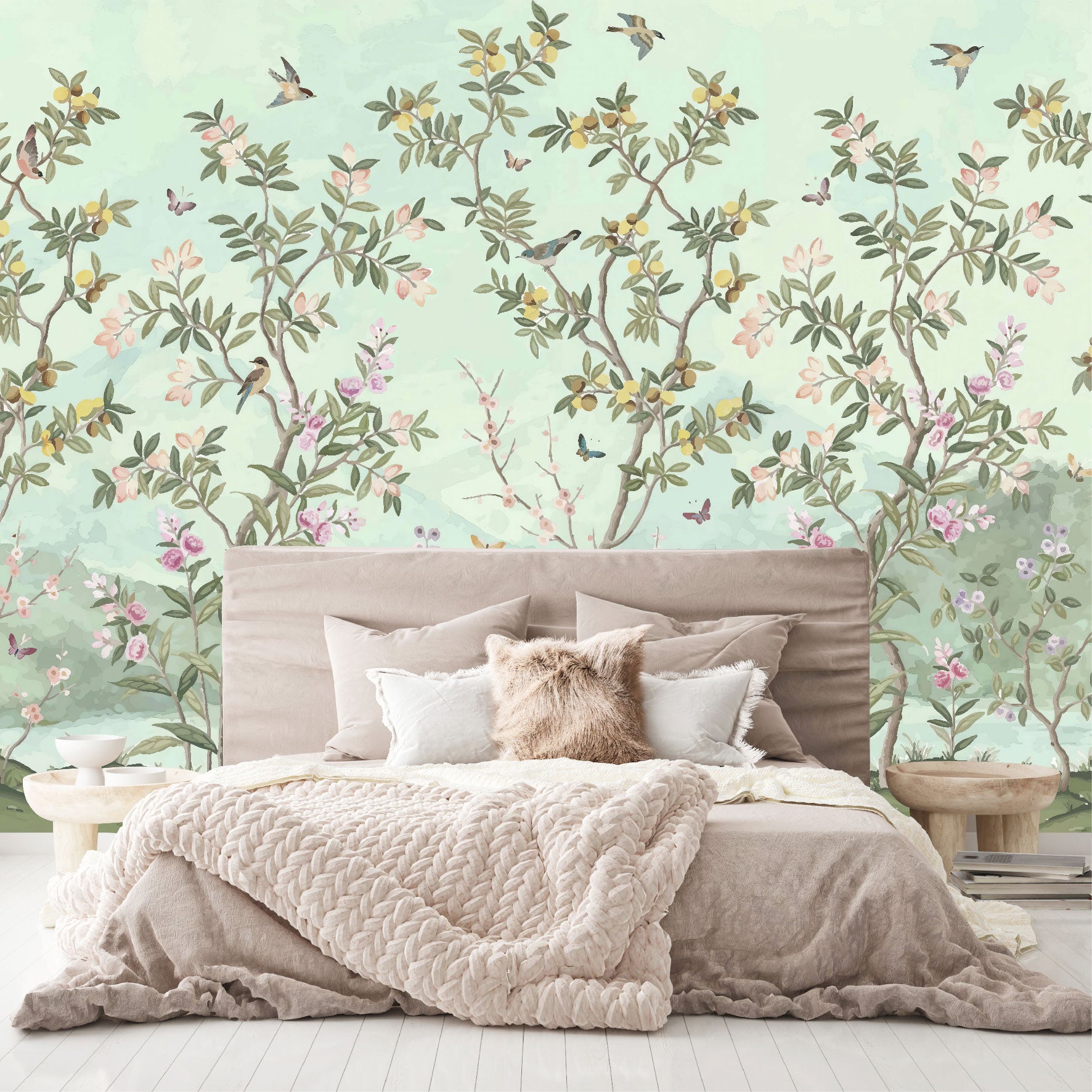 Mural árbol Chinoiserie - MT556