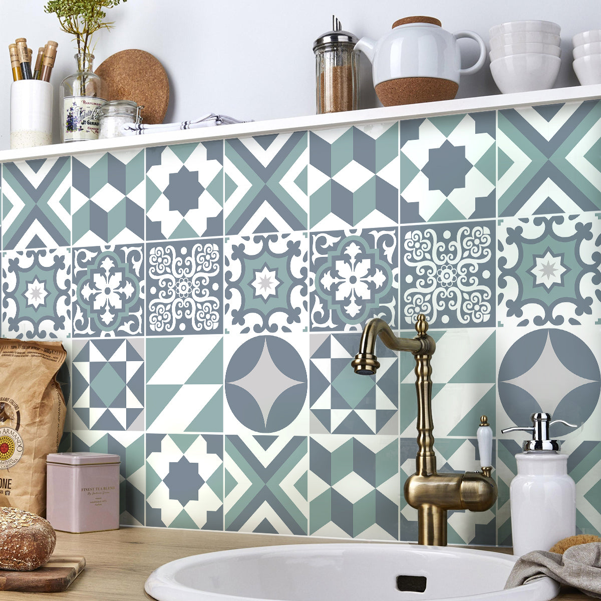 Vinilos para azulejos - 10 unidades - VA302