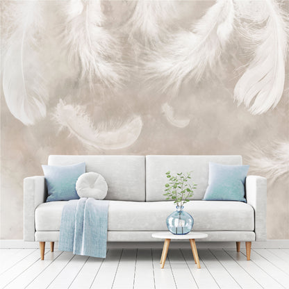 Mural Plumas Acuareladas - MT306