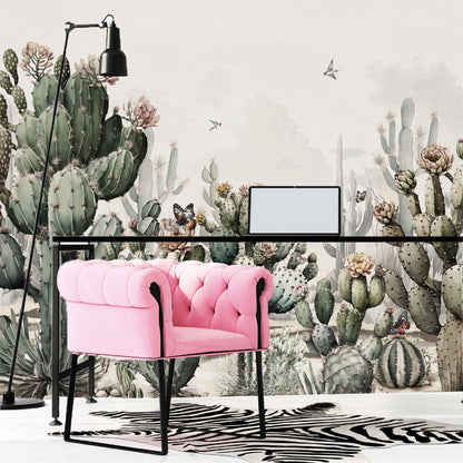 Mural Tropical Cactus - MT393
