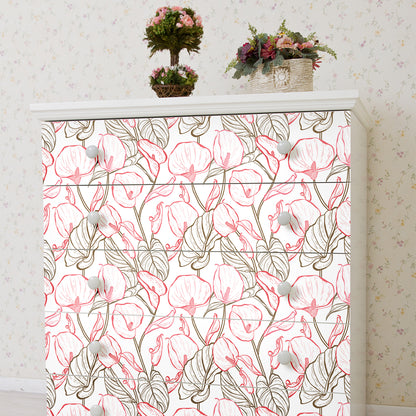 Vinilo Tropical para Muebles Modelo 1591