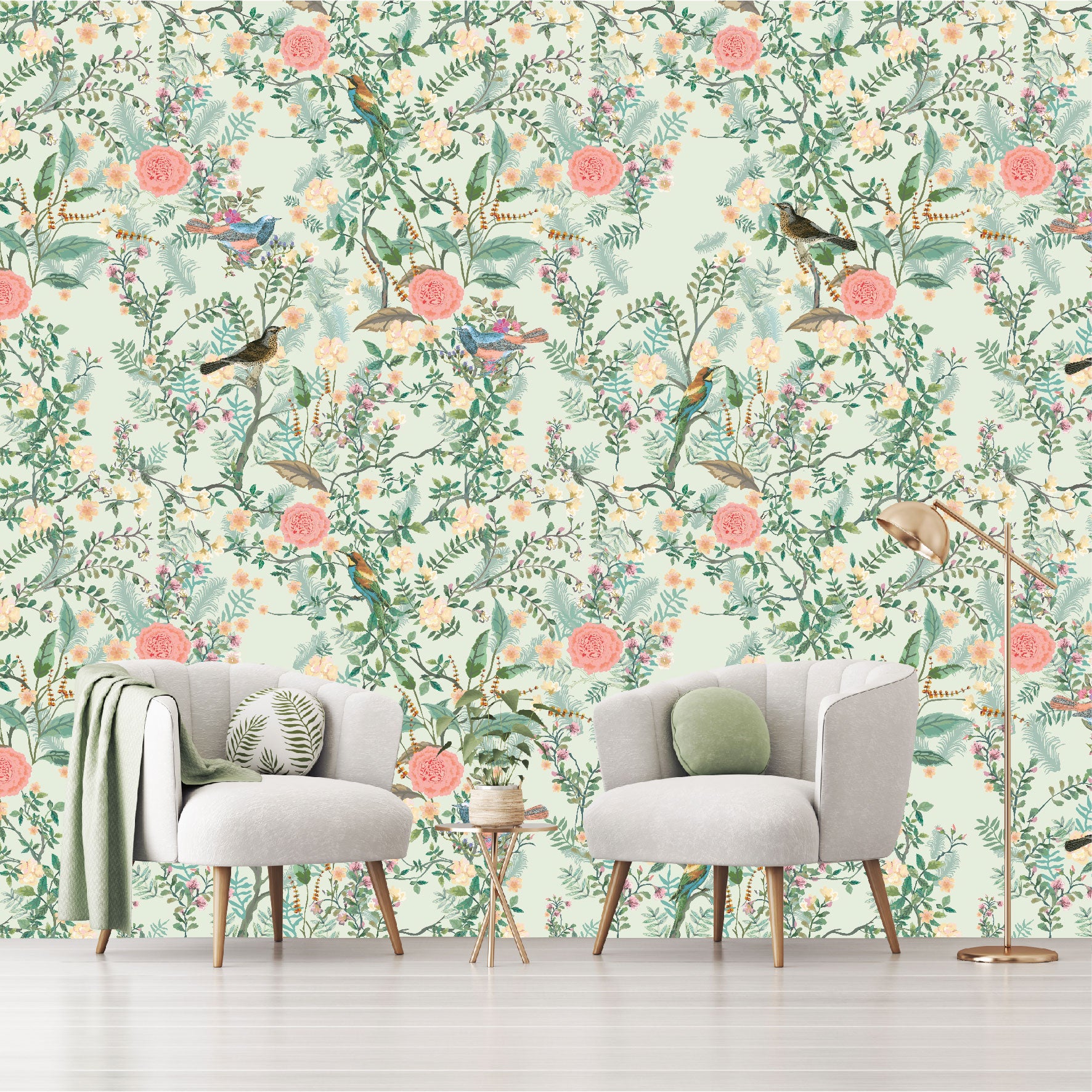 Mural Jardín Vintage - MT242