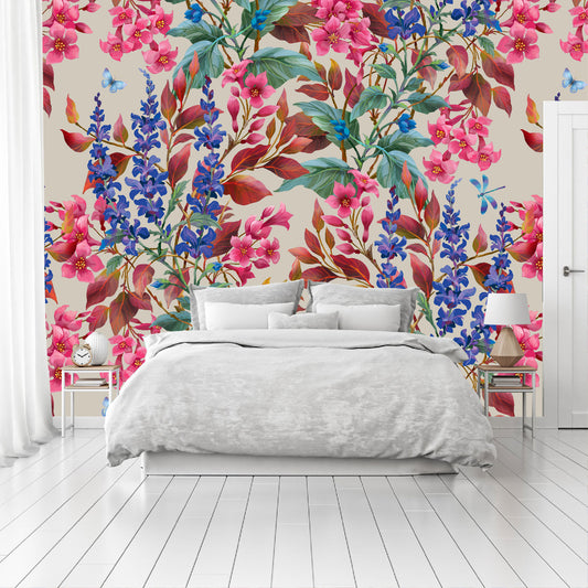 Mural Flores de Jardín - MT245