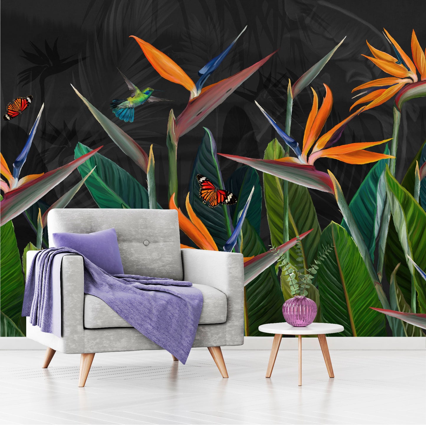 Mural Plantas tropicales - MT492