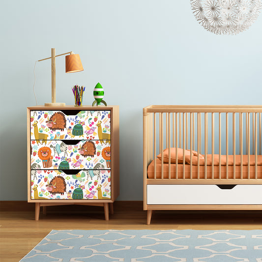 Vinilo para Muebles Animales Enamorados - MI127