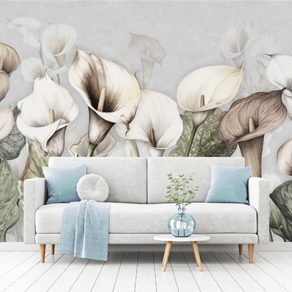 Mural Tropical Flores de Cala - MT392