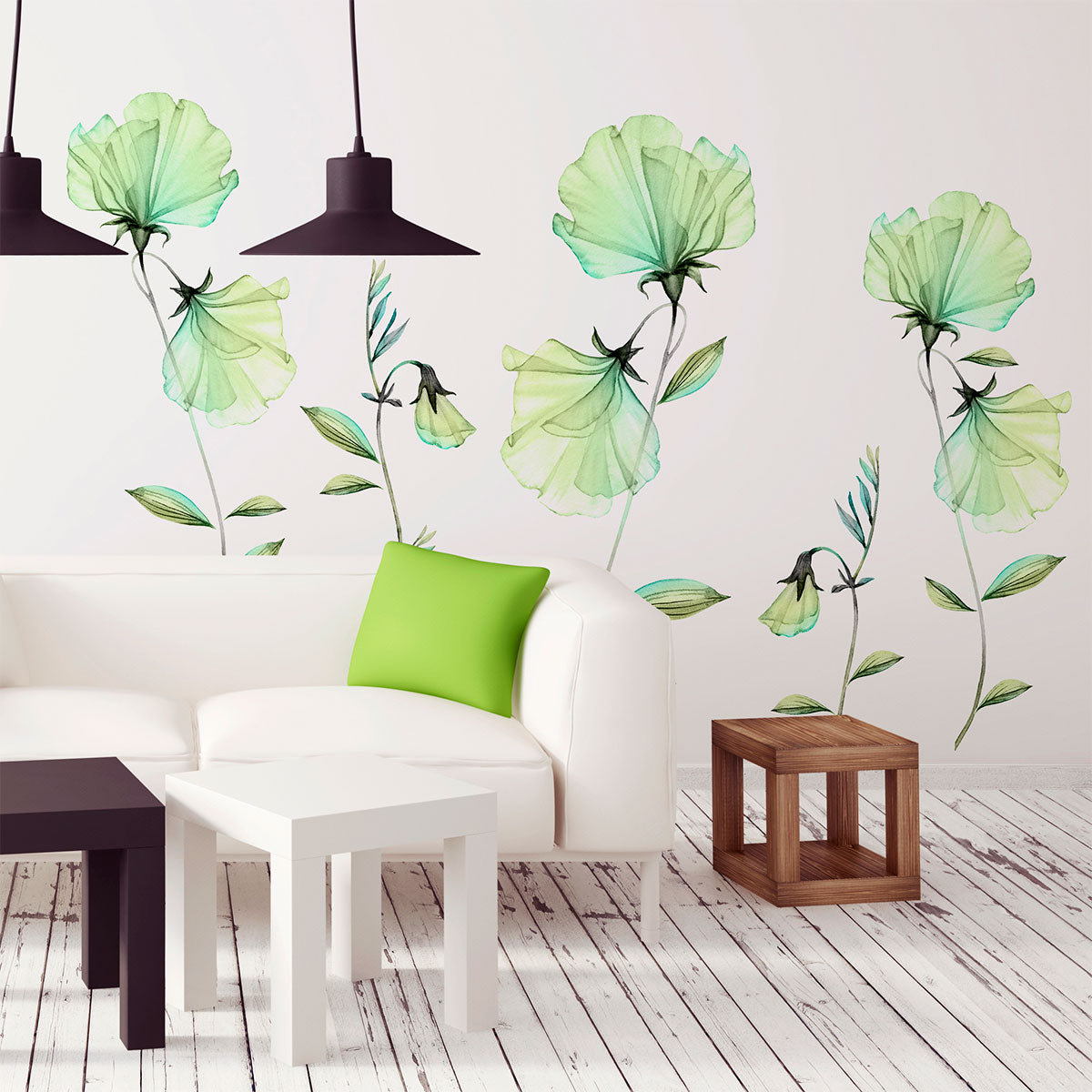 Vinilos Autoadhesivos Flores - VDC015