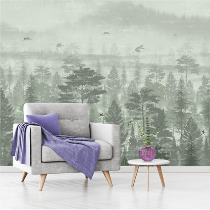 Mural Bosque Grunge - MT274