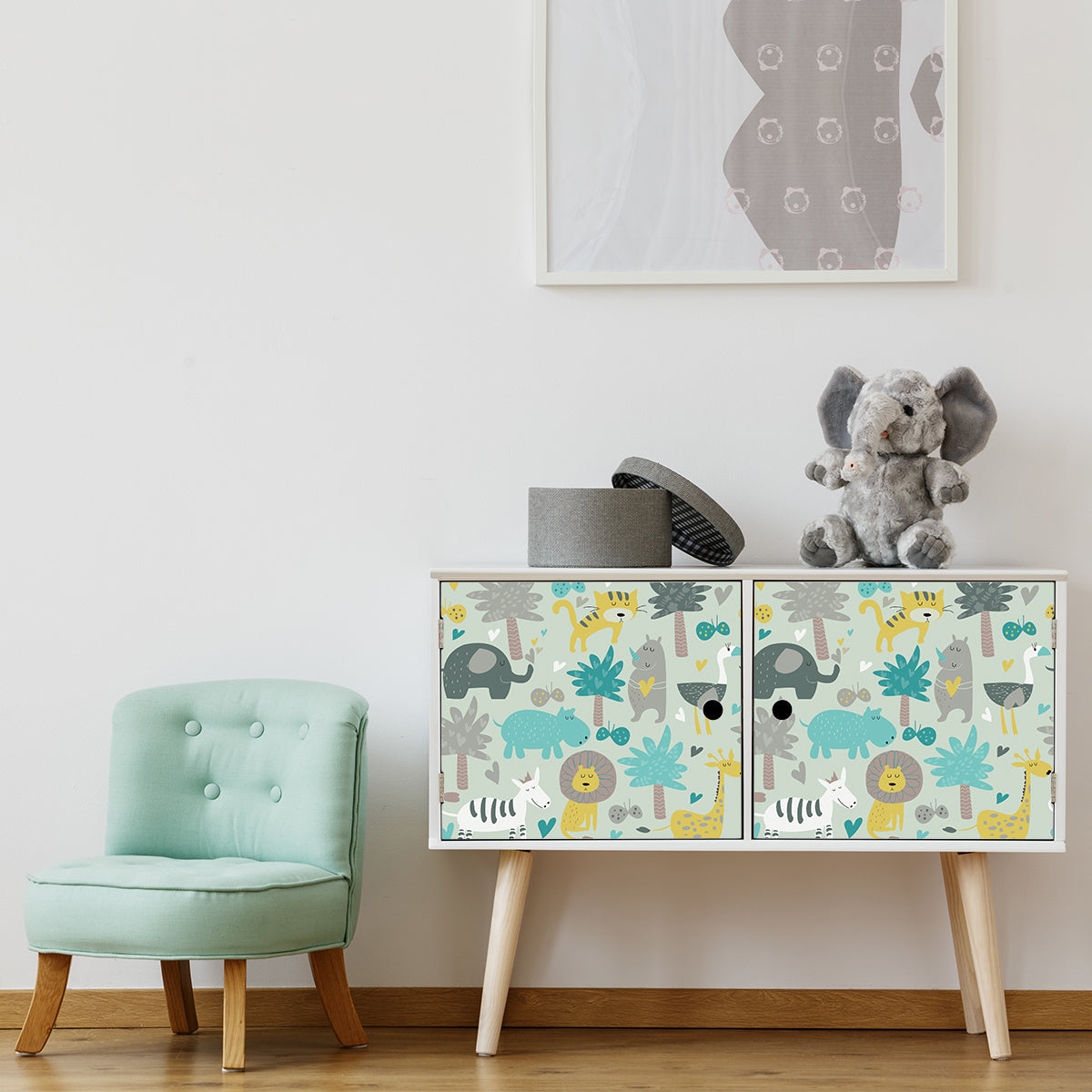 Vinilo para Muebles Animales Savannah - MI073