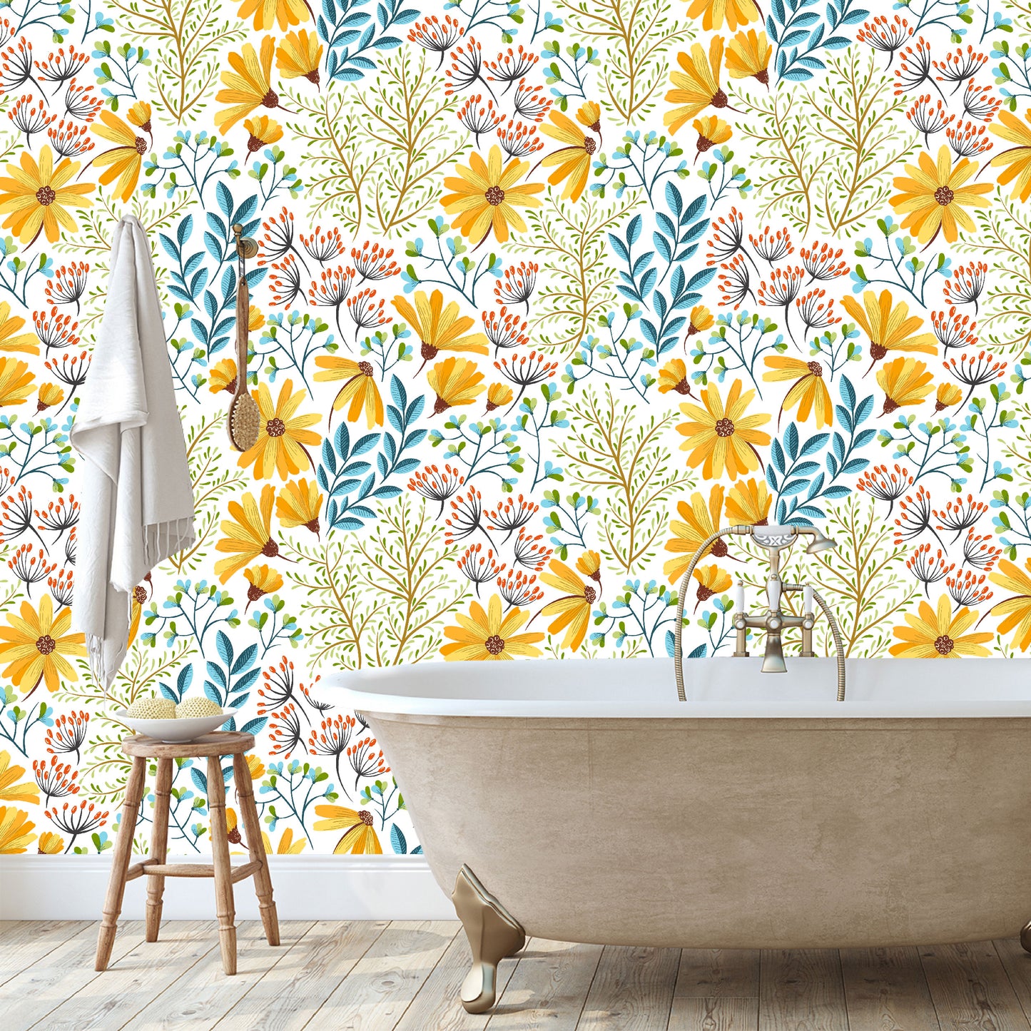 Vinilo Mate Boho Floral - Modelo 1208