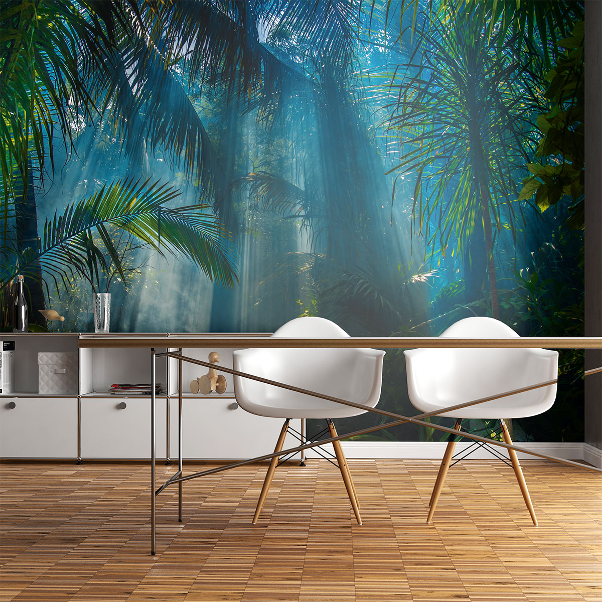 Mural Luz de la mañana en la Jungla - VCORP132