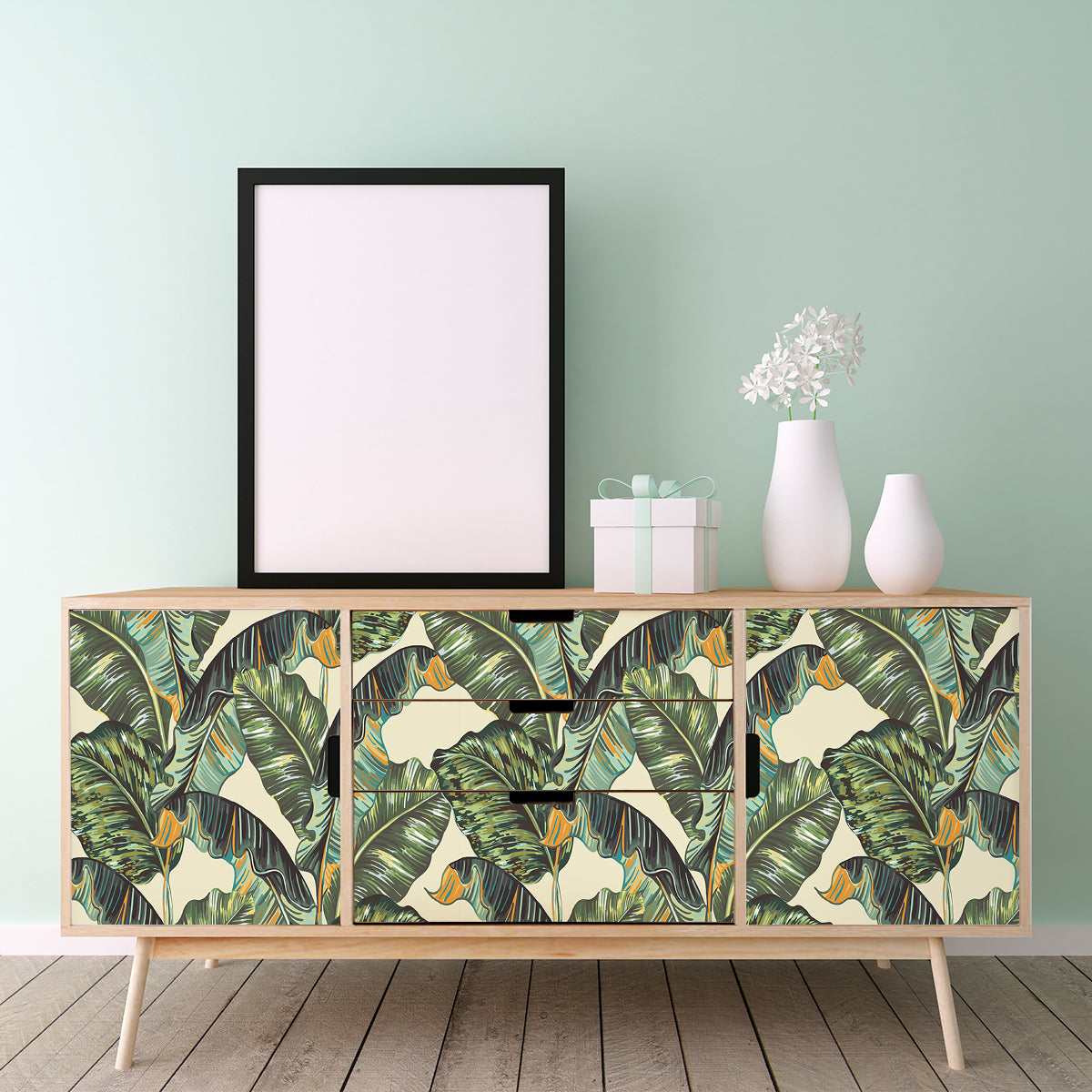 Vinilo Tropical para Muebles Modelo 875