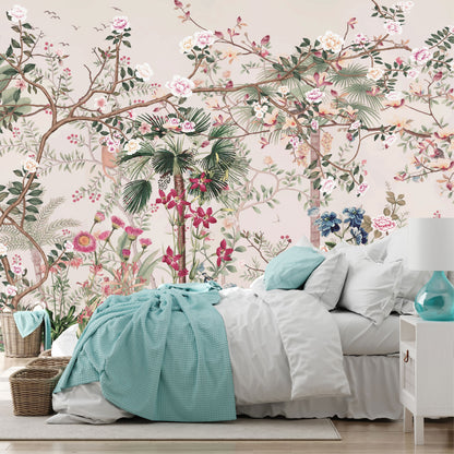 Mural Jardín Tropical con Flores Silvestres - MT570