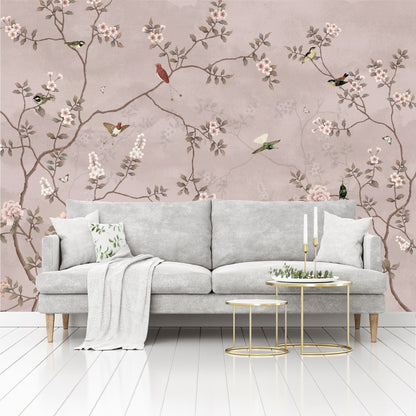 Mural Tropical Campestre Floral - MT310